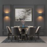 Klighten 2er Set LED-Wandleuchte 12W mit verstellbarem Lichtstrahl – IP65 Anthrazit – Bild 6
