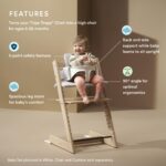 Stokke Tripp Trapp Baby Set² Natur – Hochstuhl-Aufsatz für 6–36 Monate – Bild 5