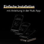NUKI Smart Lock Pro 5. Gen. – Intelligentes Türschloss mit Bluetooth, WLAN & Matter – Bild 3
