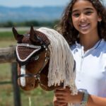 Hobby Horse Land Sunny Dream A3 – Steckenpferd mit Glitzer-Trense für Kinder ab 5 – Bild 7