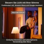 Philips Hue Smart Slim Einbauleuchte 90 mm, 3er Pack – Bluetooth & Sprachsteuerung – Bild 7
