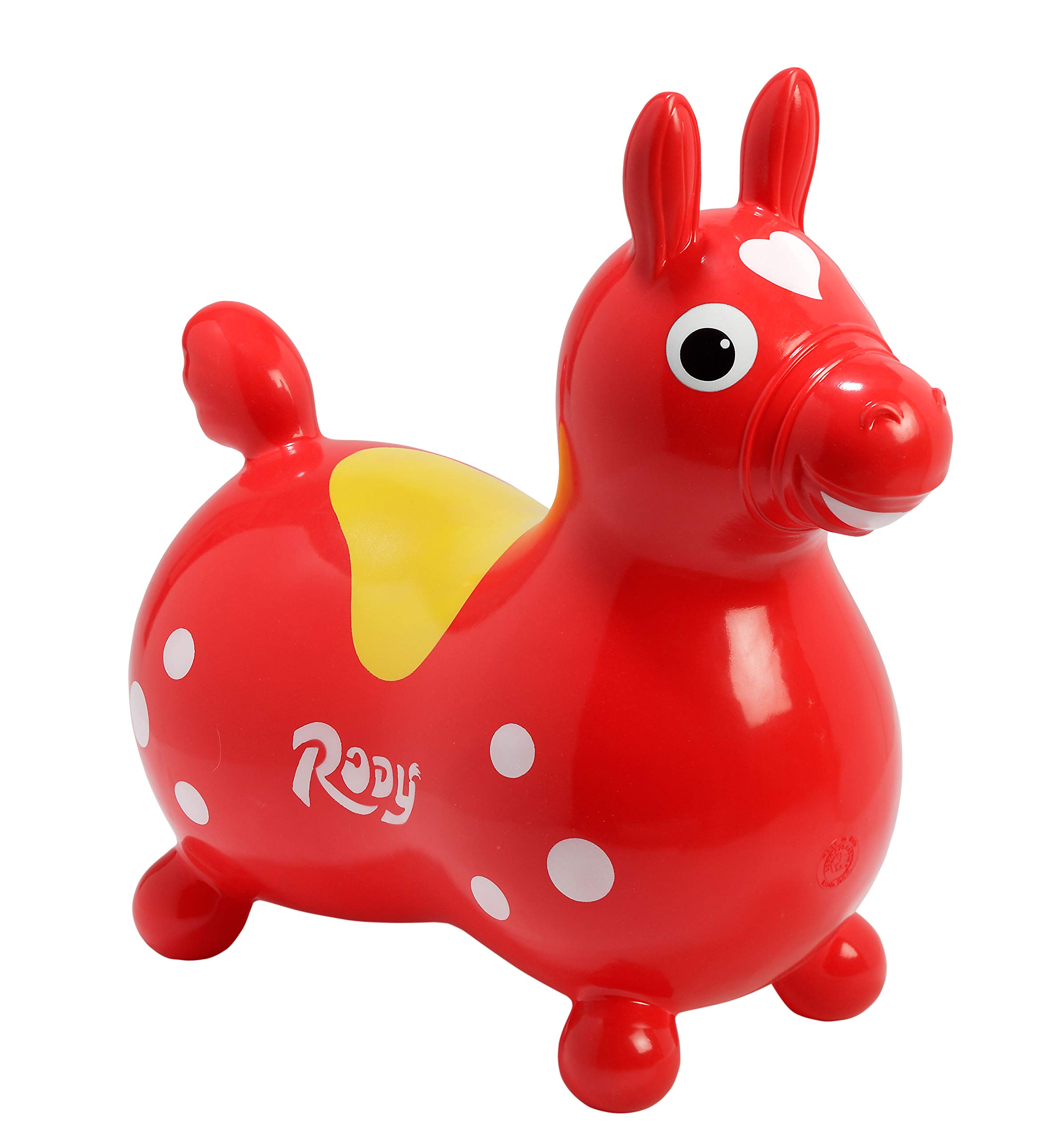 Rody Hüpfpferd rot – Hochwertiges Springpferd für Kinder ab 3 Jahren