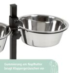 Kerbl Pet Höhenverstellbare Futterbar – Ergonomische Hundenapf-Station für alle Rassen – Bild 7
