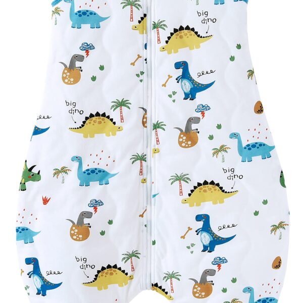 Chilsuessy Baby Schlafsack mit Füssen 2.5 Tog – Ganzjahres Schlafsack 70cm (80-90cm)