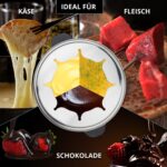 KHG Elektro-Fondue FO-800SE mit Edelstahl-Topf 1,8 L – Fondueset für bis zu 8 Personen – Bild 7