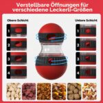 KONOATOR Intelligentes Hundespielzeug mit Slow Feeder – Interaktive Puzzle Ball für alle Grössen – Bild 3