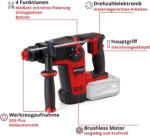 Einhell TP-HD 18/26 Li BL Akku-Bohrhammer – 26 mm Bohrleistung, 4 Funktionen, Brushless – Bild 5