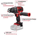 Einhell TP-CD 18/60 Li-i BL Akku-Schlagbohrschrauber – 60 Nm Brushless für Profis – Bild 5