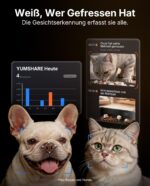 PETKIT YumShare Dual-Hopper Futterautomat mit KI-Gesichtserkennung – Smart Pet Feeder für Katzen & Hunde – Bild 2