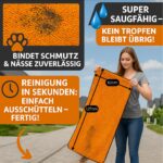 Clever Dreams Hundedecke Auto Rückbank – Wasserdichter Autoschutz mit abnehmbarer Schmutzfangmatte – Bild 4