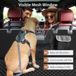 KYG Hundedecke Auto Rückbank 135x140 cm – Wasserdicht & rutschfest für alle Fahrzeuge – Bild 4