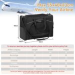 Petsfit Flugtasche Hund 55x40x23 cm – Transportbox für Hunde & Katzen bis 13 kg – Bild 3