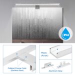 NIORSUN LED Spiegelleuchte 60cm 15W – Zweifarbige Temperatur IP44 Wasserdicht für Badezimmer – Bild 3