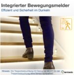 lambado® LED Treppenbeleuchtung 230V mit Bewegungsmelder – Intelligente Stufenbeleuchtung für Sicherheit – Bild 2