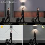 Klighten 12W LED Aussenlampe mit Bewegungsmelder – Moderne Wandleuchte IP65 für Innen & Aussen – Bild 5