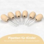 6er Set Sensorik-Tropfer für Kinder – Silikon Pipetten für Wasserspiele & MINT-Lernen – Bild 2