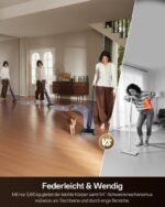 Ultenic AC1 Triflex Nass-Trockensauger – 180° Lay-Flat mit 55 Min Akkulaufzeit für Hartböden – Bild 10