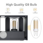 Klighten 18W Aussenwandleuchte mit Bewegungsmelder – Warmweiss 3000K IP54 für Garten – Bild 2