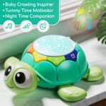 Lehoo Castle Krabbelschildkröte mit Musik & Projektor – Pädagogisches Lernspielzeug ab 3 Monaten – Bild 5