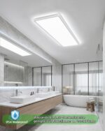 Bowfar LED Deckenleuchte 14W 3000LM dimmbar – IP54 Wasserfest Effizienzklasse A – Bild 6