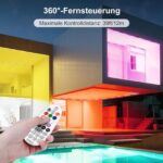 Linke 42W LED Wallwasher RGB-Strahler mit Fernbedienung – 2er Set für Innen & Aussen – Bild 2