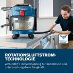 Bosch GAS 18V-10 L Industriestaubsauger – Akku-Nass-Trockensauger mit umfassendem Zubehör – Bild 6