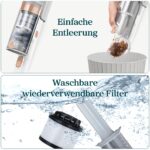 Levoit LVAC 200 Gold Akku-Staubsauger – Kabellos bis 50 Min für Hartboden & Teppich – Bild 8
