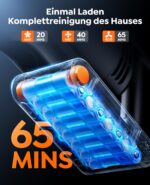 Fieety V9 Akku-Staubsauger 600W/50kPa – Kabellos mit Biegegelenk & Aromatherapie – Bild 4