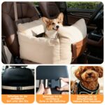 Felixora Hundeautositz 2-in-1 wasserdicht – Sicherheitssitz für kleine Hunde bis 15 kg – Bild 3