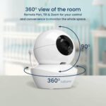 Babysense HD S2 Zusatzkamera – Ferngesteuert mit Schwenk & Zoom für Multi-Room Überwachung – Bild 3