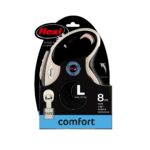 flexi Comfort L Roll-Leine 8m – Ergonomische Hundeleinen mit Soft-Griff & Griffverstellung – Bild 2