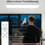 Peasur LED Deckenleuchte 120x30cm 4100lm – Dimmbar mit Fernbedienung & 3 Farbtemperaturen – Bild 7