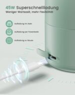 CHUNYEE Tragbarer Baby Flaschenwärmer 500 ml – 100W Schnellaufheizung mit USB-C für unterwegs – Bild 9