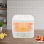 NoneDanGee Dörrautomat 160W mit Temperaturregler – 5 Fächer Dörrgerät für Obst, Gemüse & Fleisch – Bild 4
