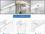 YIQAN LED Spiegelleuchte 30cm 880lm 6000K – Badezimmer Spiegellampe IP44 wasserdicht – Bild 8