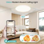 Swoieltr LED-Deckenleuchte Ø30cm, 24W, 2400lm – Ultradünn & Energiesparend für alle Räume – Bild 5