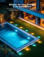 Govee RGBIC Bodenleuchten 15m IP67 – Smarte Gartenbeleuchtung mit 63 Szenenmodi – Bild 6