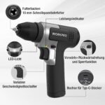 WORKPRO 8V Akkuschrauber mit 2000 mAh Akku – 12 Nm Bohrschrauber für DIY & Hausreparaturen – Bild 4