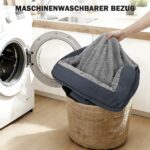 JOEJOY Orthopädisches Hundebett 89x64cm – Memory Foam Hundekorb für Mittelgrosse Hunde – Bild 8
