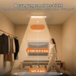 LED Deckenleuchte mit Bewegungsmelder & 12000mAh Akku – Fernbedienung für Innen – Bild 3