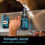 LEEIKOO Akkuschrauber 21V mit 42N.m Drehmoment – Profi-Bohrschrauber mit 24-teiligem Zubehör – Bild 6
