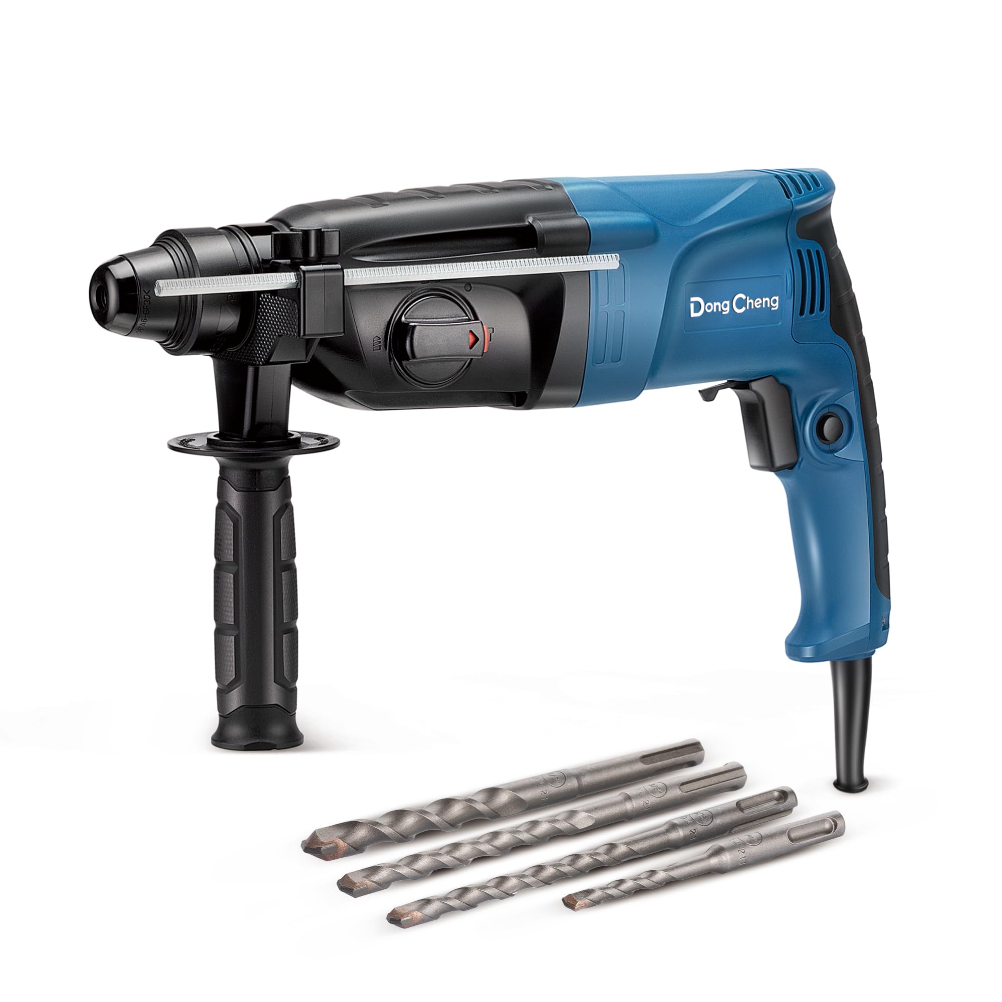 Dong Cheng 800W SDS-Plus Bohrhammer – 4-in-1 Multifunktionswerkzeug für Profi-Abbruch