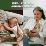 haakaa Silikon Milchpumpe 100 ml – Manuelle Brustpumpe mit natürlicher Saugkraft für Stillende – Bild 6