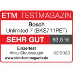 Bosch Unlimited 7 ProAnimal Akku-Staubsauger – Kabelloses Tierhaar-Reinigungssystem mit LED – Bild 2