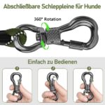 X XBEN Schleppleine 3–30 m mit Sicherheitskarabiner – Trainingsleine für alle Hunderassen – Bild 2