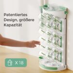 Momcozy Babyflaschen Trockenständer – Vertikaler Flaschenhalter für 18 Flaschen mit Reise-Set – Bild 4
