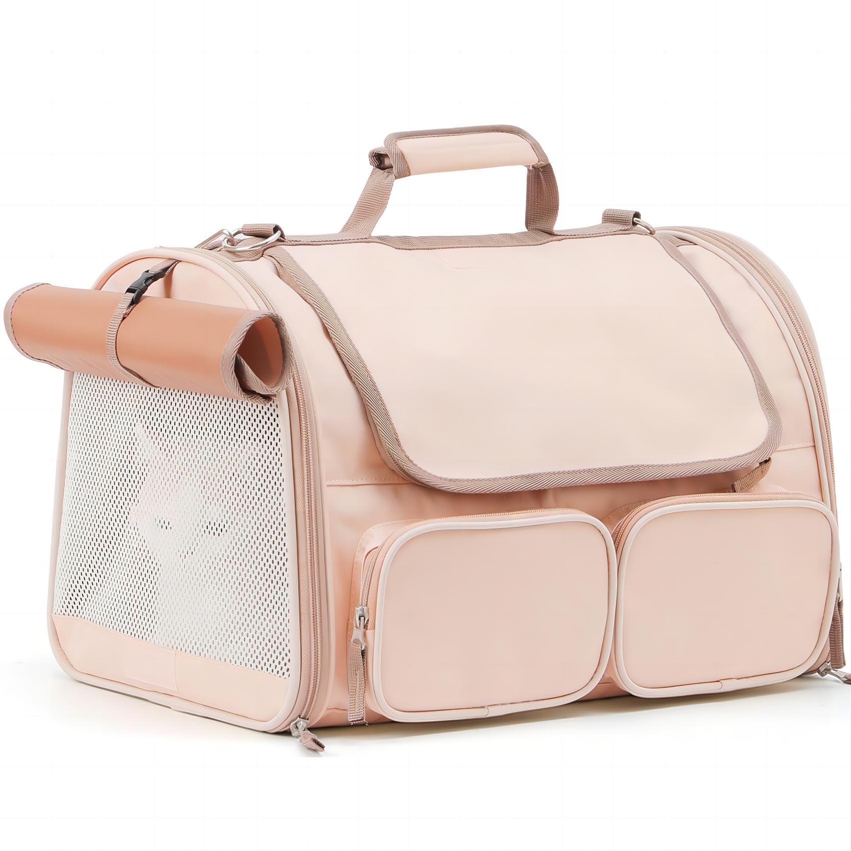 FUKUMARU Faltbare Transportbox für Katzen & Hunde bis 22kg – Flugtauglich & Sicher
