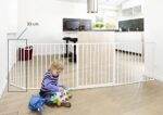 BabyDan Flex Verlängerung 33 cm Anthrazit – Erweiterbar für alle Flex Gitter – Bild 2