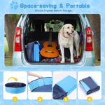 Nobleza Hundepool 80x20 cm faltbar – Stabile Hundebadewanne für Hunde & Katzen – Bild 7