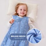ToyaTec Baby Schlafsack XL mit Füssen 2,5 Tog – Bambusrayon Schlafdecke für Winter – Bild 6